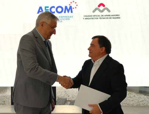 AECOM y el Colegio de Aparejadores de Madrid sellan una alianza estratégica para impulsar la profesionalización y la innovación en la construcción